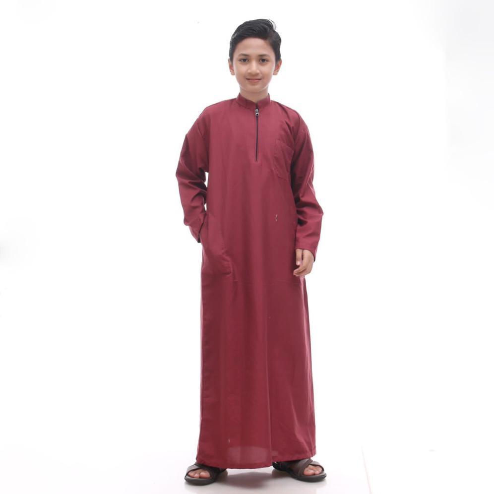 Hot Jubah Anak Laki Laki Usia 5-15 Tahun Gamis Anak Remaja Laki Laki Baju Muslim Anak