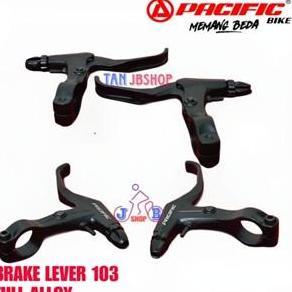 HANDLE HANDEL REM FULL ALUMUNIUM BRAKE LEVER PACIFIC ATLANTIS SEPEDA MTB MINI MINION LIPAT SELI BMX 