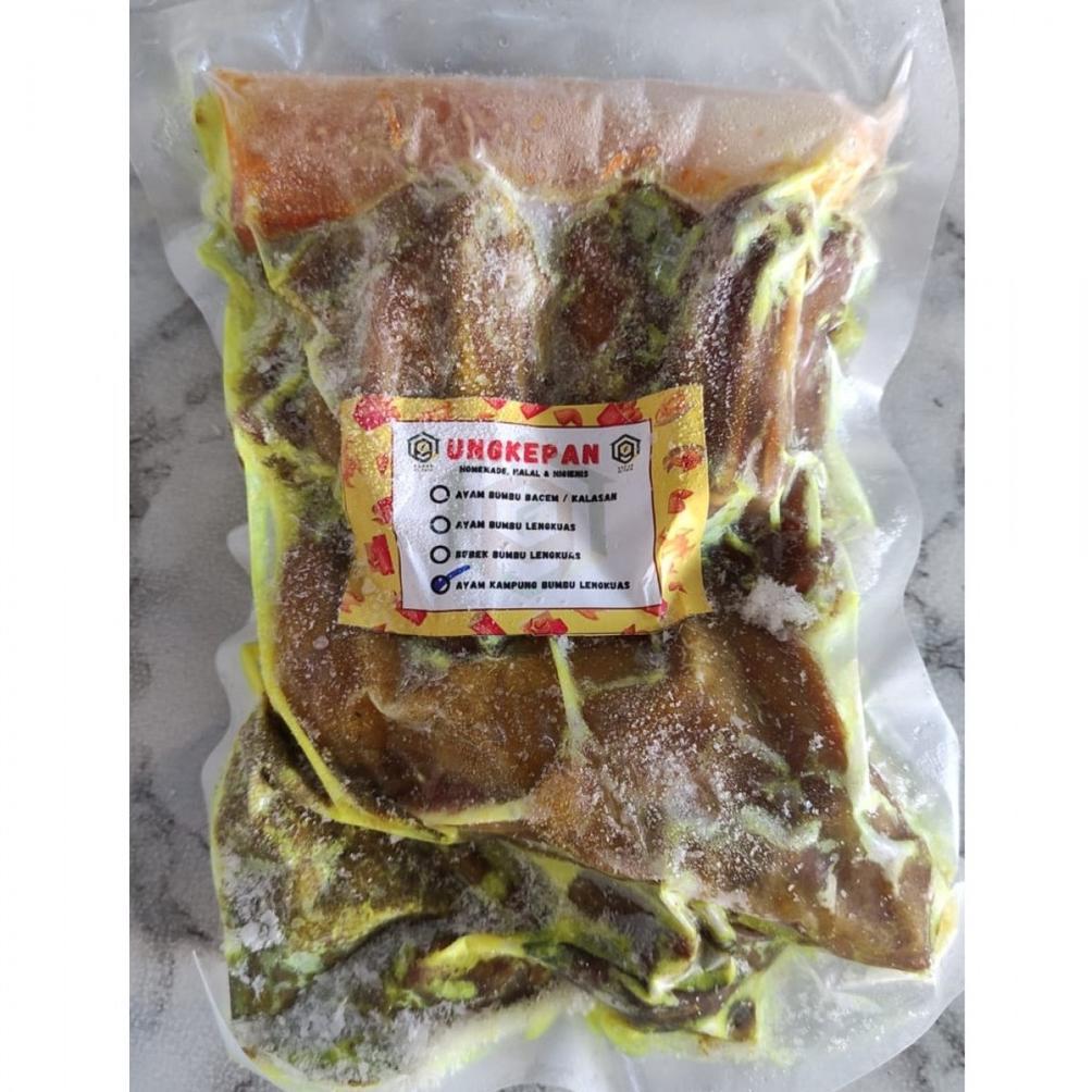 Ayam Kampung Ungkep Vacum Bumbu Lengkuas Plus Sambal 1 Ekor