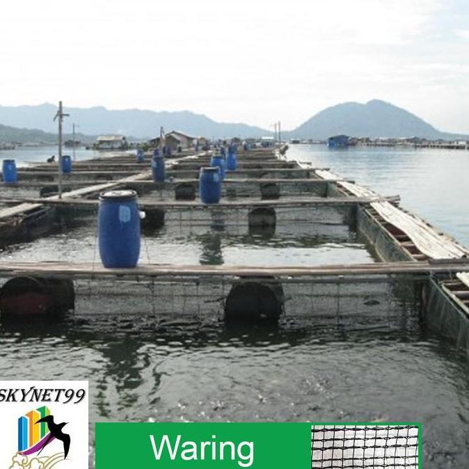WARING TL SINGLE | 20M X 1.2M Jaring Net Tambak Ikan Kandang Ayam