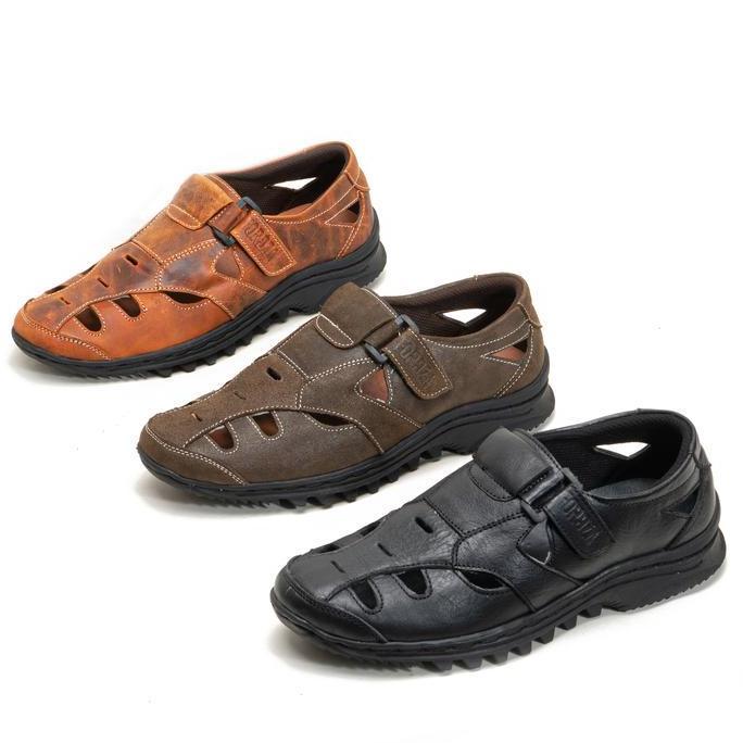 Sepatu Sandal Pria Kulit Asli Sendal Fordza DP.302