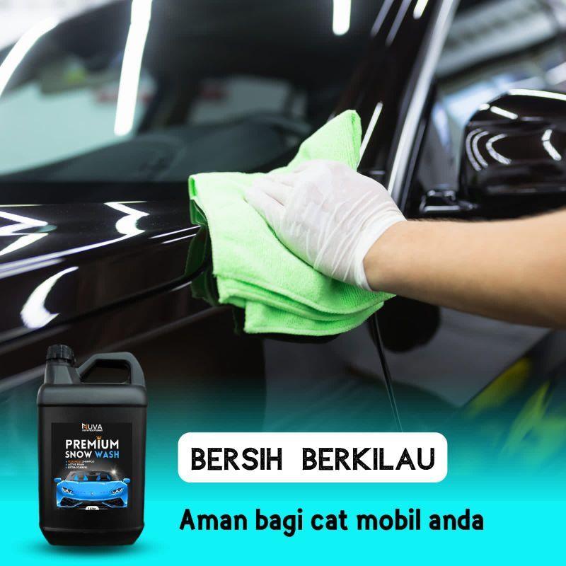 Nuva - 5 Liter Premium Snow Wash Touchless Shampo Mobil Motor Touchless