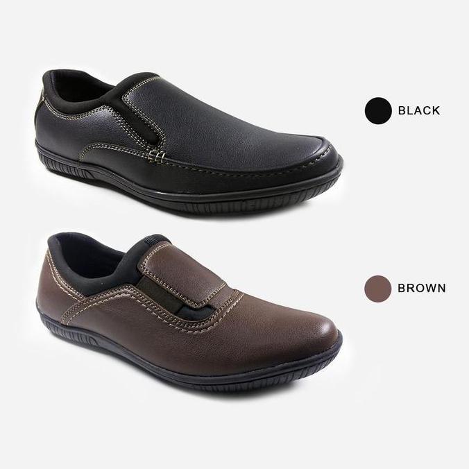 Mascotte COLE Sepatu Formal Kulit Pria 992.106-107 [Hitam & Cokelat]