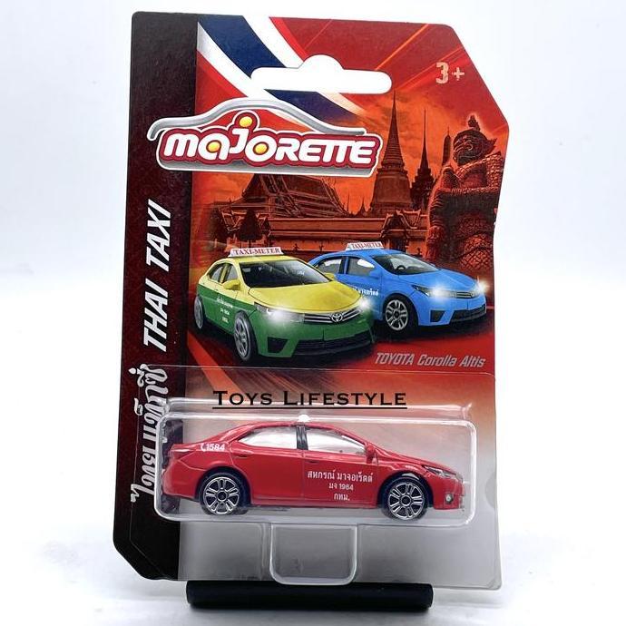Mobil Majorette Diecast - Taksi Toyota Corolla Altis Taxi Series 1:64