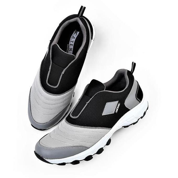 Sepatu Slip on pria CZ-062 Sepatu sneakers sport tanpa tali ori C3NZO