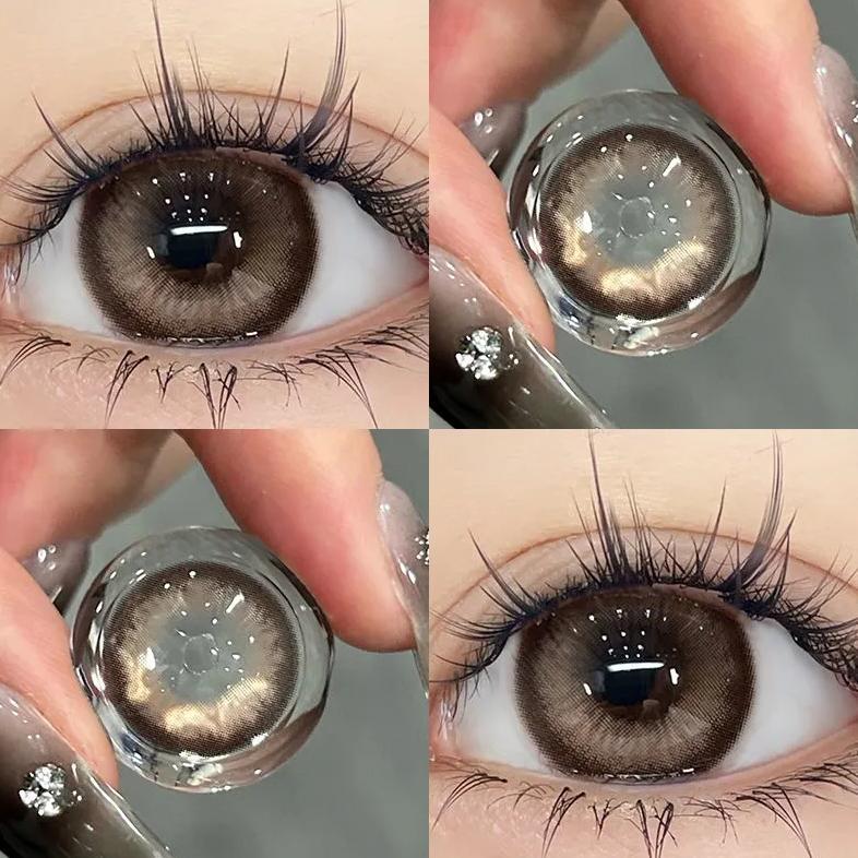 ORIGINAL` COD1 PASANG LENSA KONTAK WARNA DIAMETER 14.5 MM SOFTLENS DUBAI SOFTLENS SOFLEN MATA SOFLEN