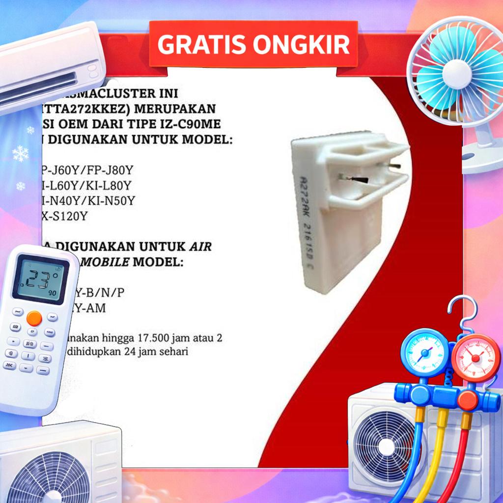 Ion Plasmacluster Fp-J80Y/Ckitta272Akkz (Iz-C90Me) Purifier Grab