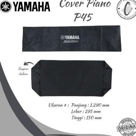 Cover Piano Keyboard Untuk Yamaha P45 Penutup Anti Debu Original P-45
