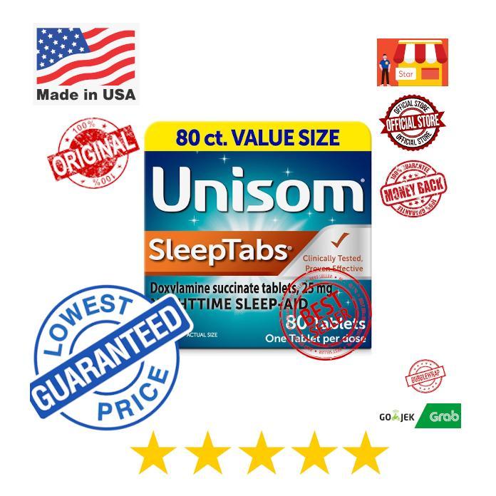Unisom USA SleepTabs | SleepGels |Nighttime Sleep-aid | Insomnia | Sleep Aid  Doxylamine Succinate