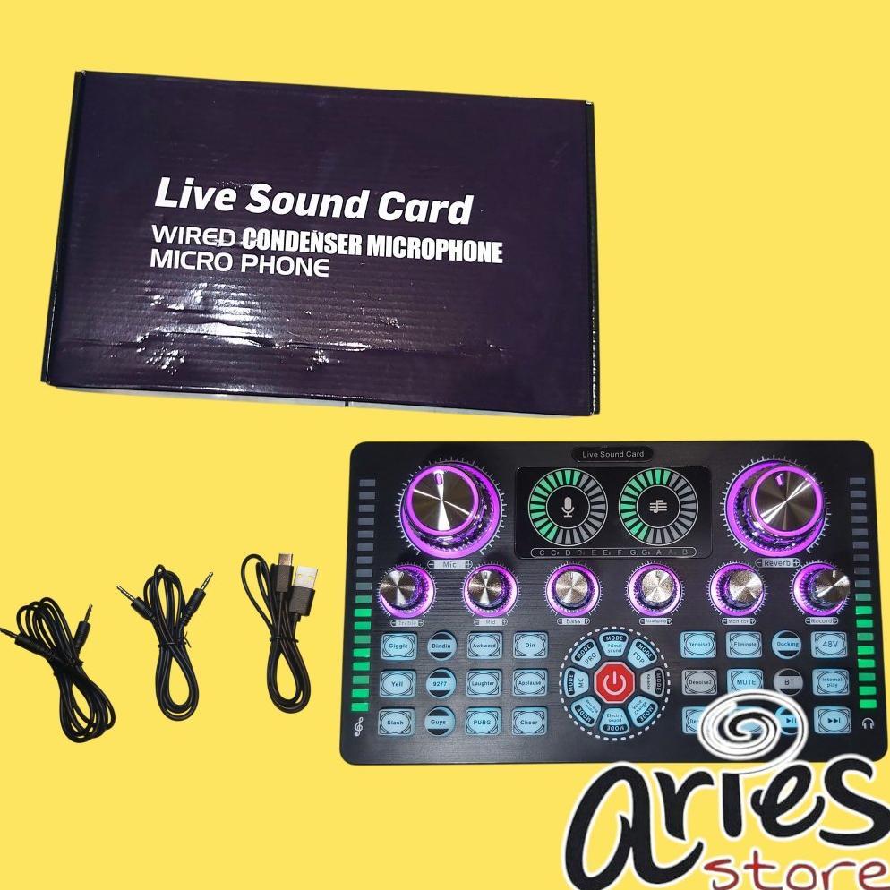 SOUNDCARD Q7 BAGUS LIVE SOUND CARD Q7