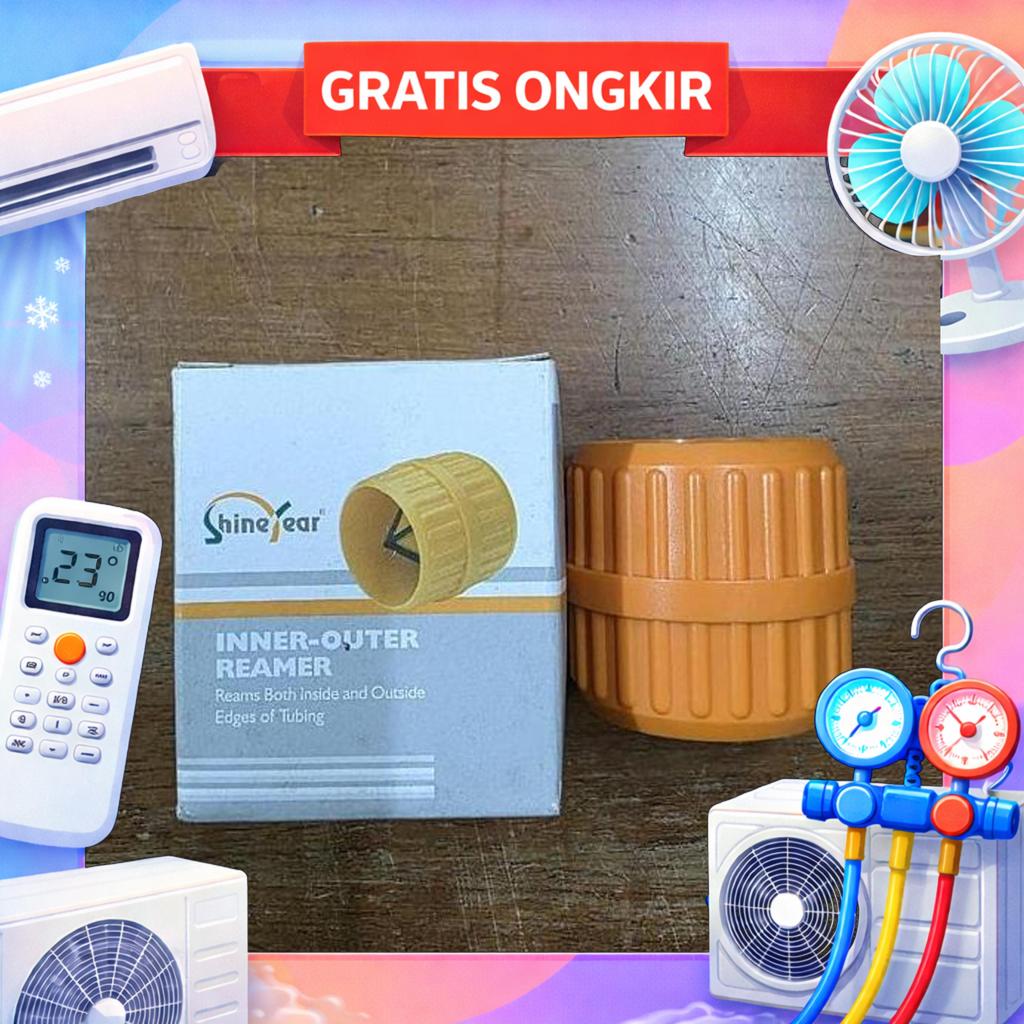 Reamer Pipa Ac Value Vrt-301 | Reamer Pipa Tembaga | Copper Tube Reamer | Inner Outer Reamer Gosend