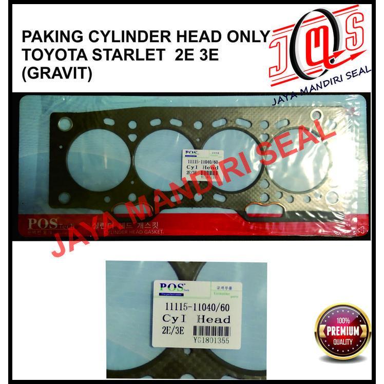 HOT DEAL PAKING PACKING GASKET CYLINDER HEAD ONLY TOYOTA STARLET 2E 3E 