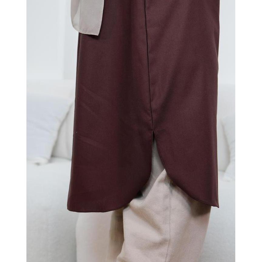 Zysku Xena | Basic Long Shirt - 9 Warna | Kemeja Kerja Polos Kantor Wanita Lengan Panjang