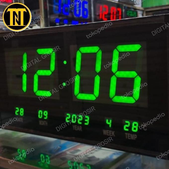 Jam Dinding Digital Led Jumbo  7037
