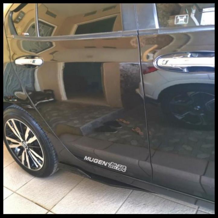 TERBARU WINGLET SAMPING VARIASI SAMPING BAWAH MOBIL VIOS GEN 2 HITAM GLOSY 