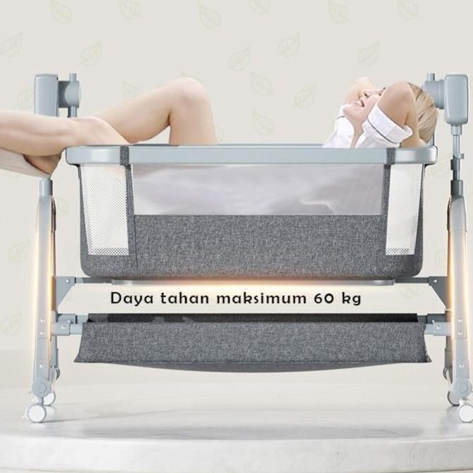Ready Electric Swing Baby Crib Box Tidur Bayi Ayun Elektrik
