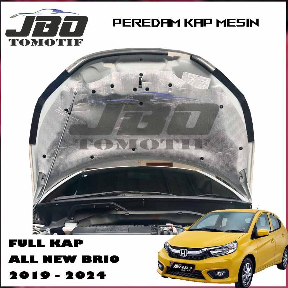 Peredam Panas Kap Mesin Mobil All New Brio 2019 - 2024 peredam panas kap mesin mobil