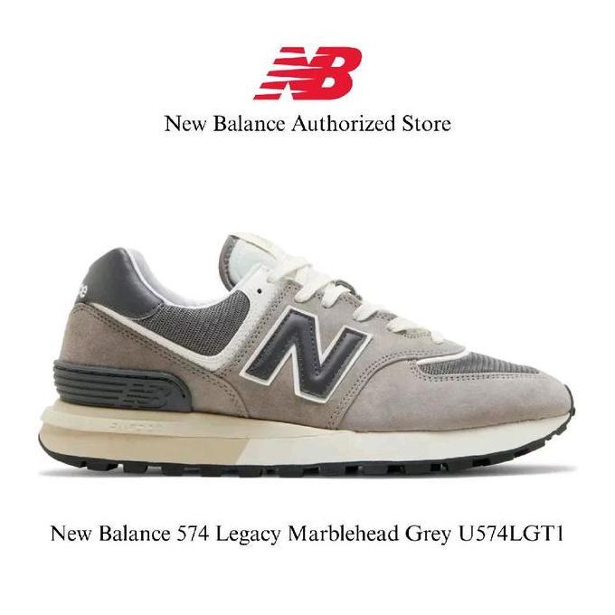 Sepatu NB New Balance 574 Marblehead Grey U574LGT1