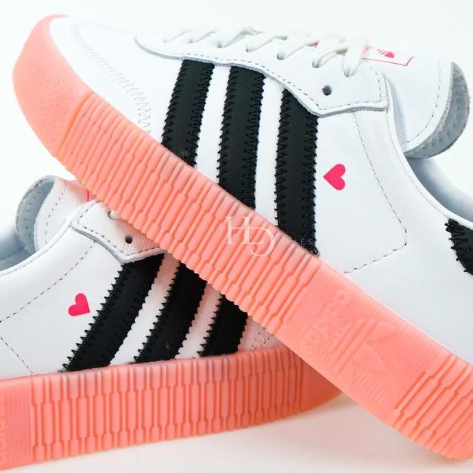 Adidas Sambarose Valentine White Pink