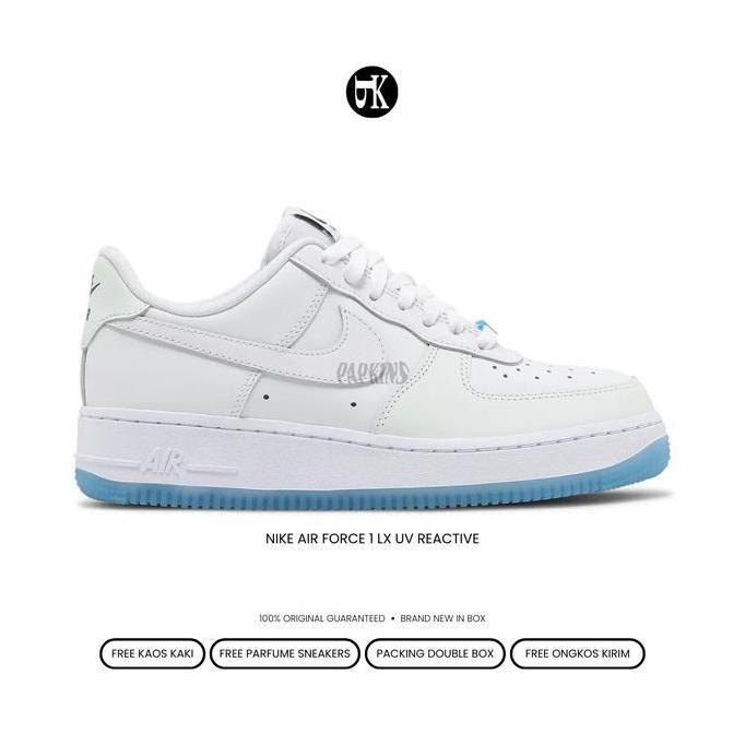 sepatu nike - air force 1 low LX UV reactive 100% orinal / sneakers wanita