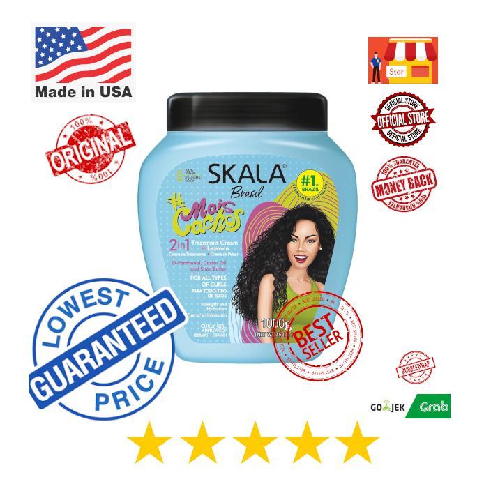 SKALA USA | BRAZIL | Mais Cachos | Hair Type 3ABC | Eliminate Anti Frizz | For Curly Hair | 2 in 1 C