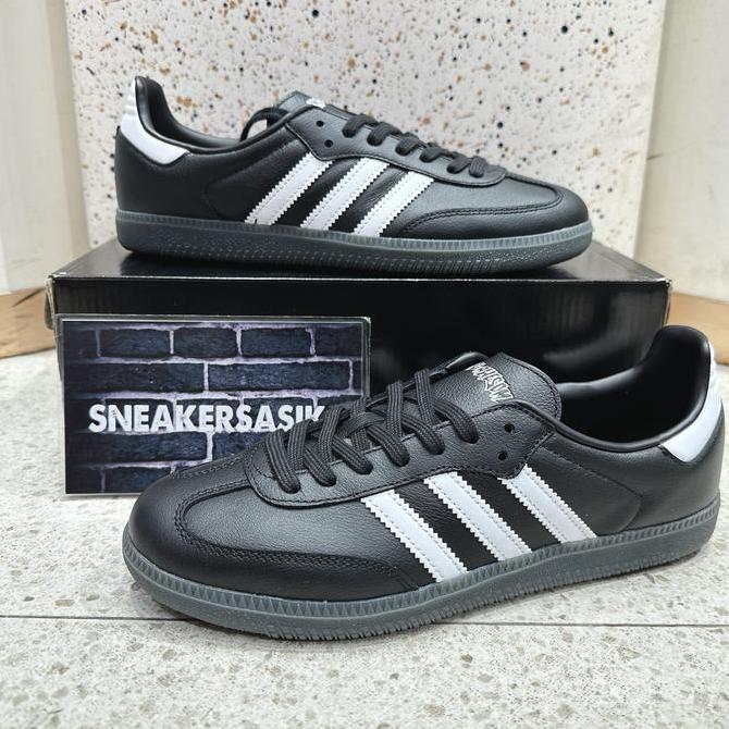 Sepatu Samba OG Fucking Awesome FA Black Sneakers Casual Authentic