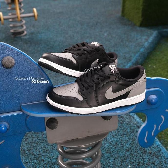 Sneakers Shoes Nike Air Jordan 1 Retro Low OG Shadow (CZ0790 003) - 100% Orinal