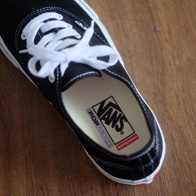 Vans Authentic Pro Skateboarding Black White