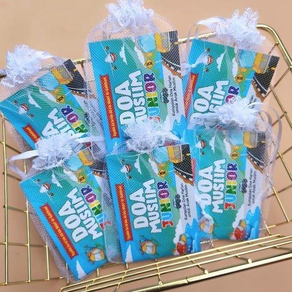 CUCI GUDANG (50pcs) Buku Doa Harian Anak dengan tile Souvenir