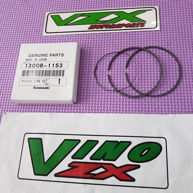 Ring Set Piston Ring Seher Standar Ninja R SS 150 RR KRR Ori Kawasaki