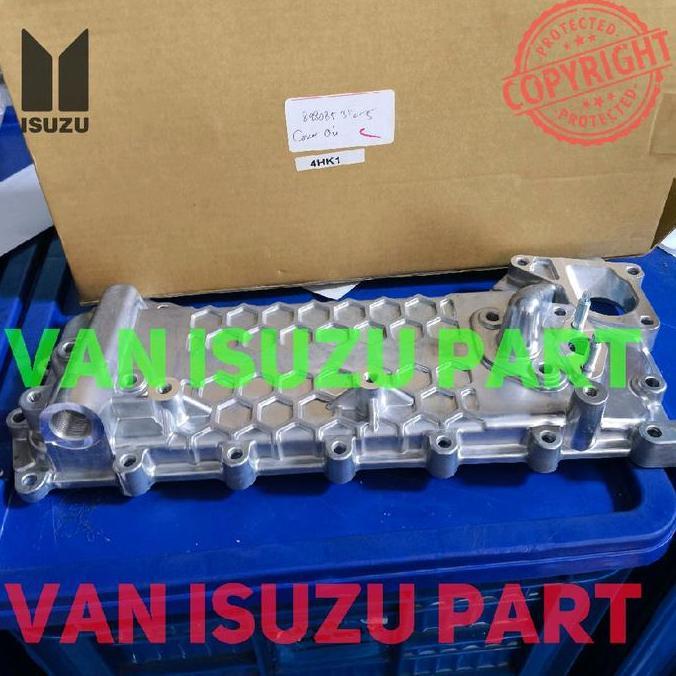 Hot Sale, Cover Tutup Oli Oil Cooler Isuzu Giga Frr Ftr 4Hk Import Qualty