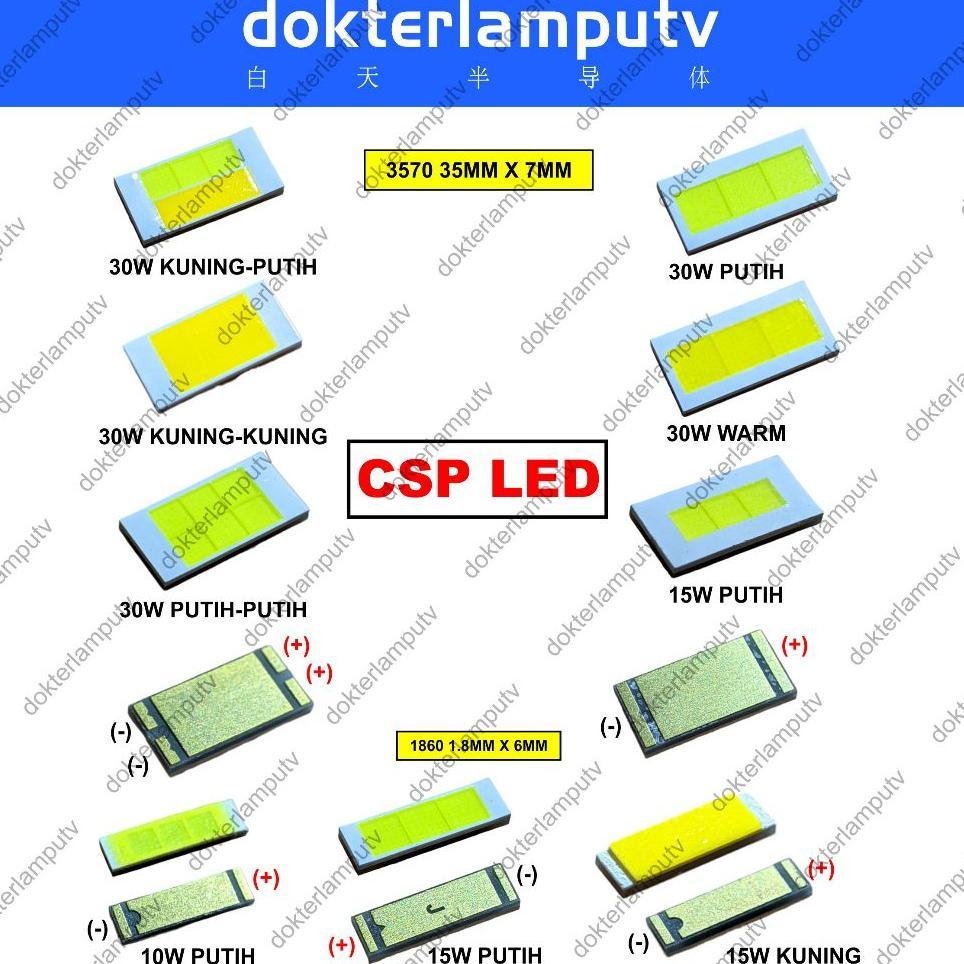 Big Sale Lampu Led Smd Csp Daymaker 1860 3570 9V 10W 15W 30W High Quality Untuk Projek Servis Daymak