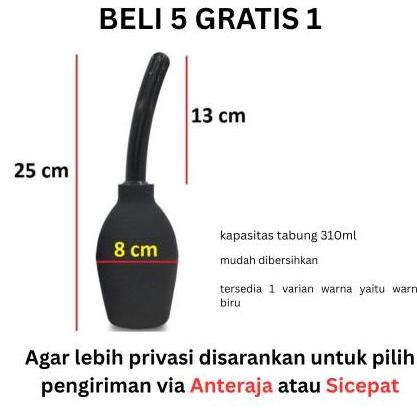 Promo D187C Enema Ball Pembersih Anus Anal Cleanser Pompa Air Device Prostate Bdsm Tools Pria Wanita