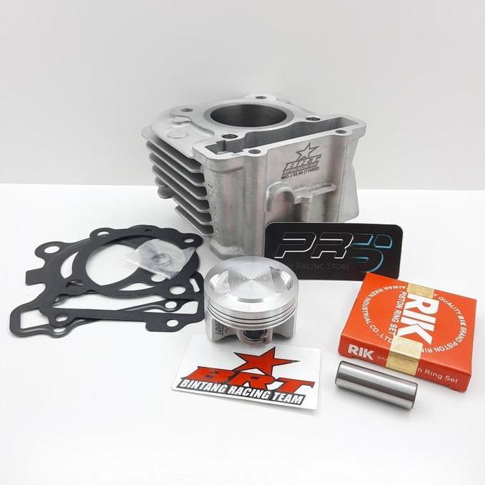 PAKET BORE UP BRT MIO J FINO FI XRIDE SOUL GT 115 BLOK PISTON BRT CAST IRON