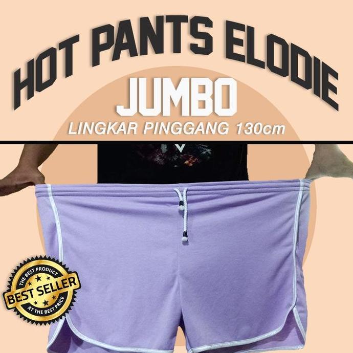 Termurah Hot Pants Jumbo Celana Pendek Wanita Big Size Pants Celana Wanita Pendek Jumbo Celana Jumbo