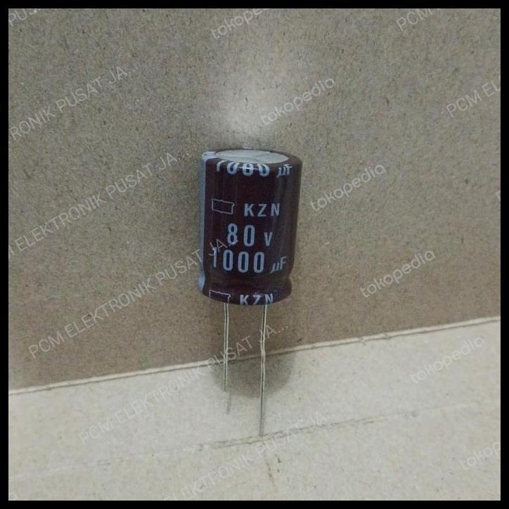 BEST DEAL 7962 KAPASITOR ELCO 1000UF 1000 UF 80V 80VOLT 80 VOLT NIPPON CHEMICON