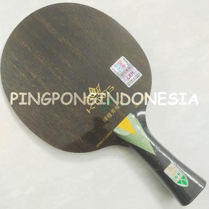 729 VeraWood KLC - Kayu Pingpong Carbon Offensive Blade Friendship Bat