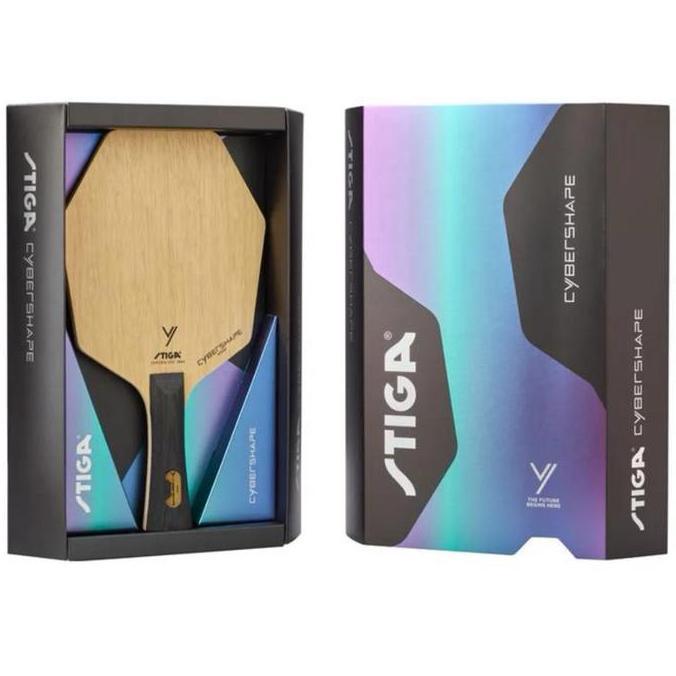 Bat Pingpong STIGA CYBERSHAPE WOOD - ITTF Approved 100 %