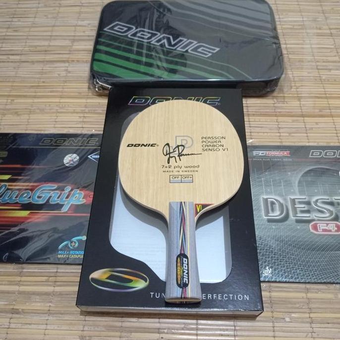 PAKET RAKIT BET TENIS MEJA FULL DONIC OFFENSIVE 03