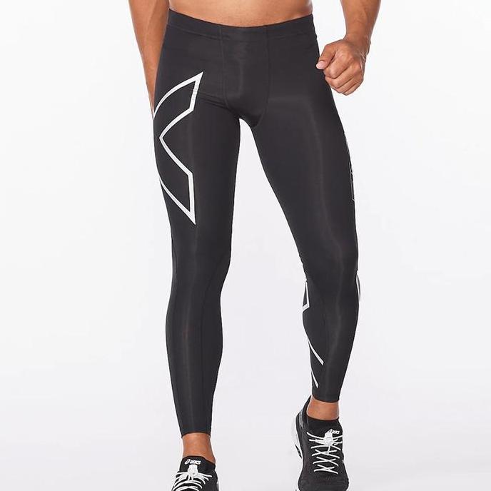 Celana Training 2Xu Core Compression Tights Black Ma3849Bbs