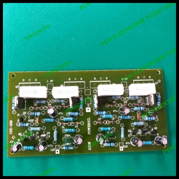 BEST DEAL KIT MODUL MODULE DRIVER POWER AMPLI 200W 200WATT 200 WATT OCL STEREO 