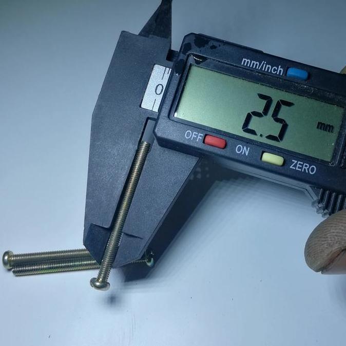 Baut JP M3X37 Kuning (100pc)