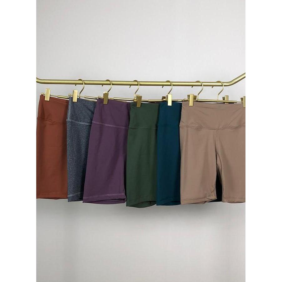 [Minne] Legging Pendek Olahraga Wanita Degree Bahan Lembut