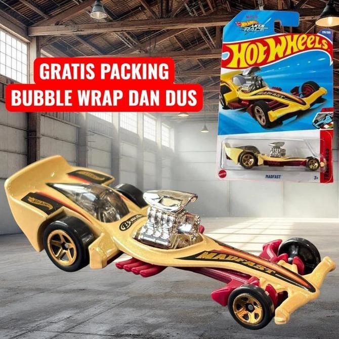 Hot Wheels Madfast Kuning Lot H 2025 Diecast