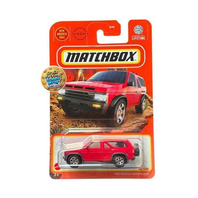 Matchbox 1985 Nissan Pathfinder Merah 93AL