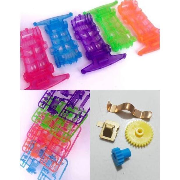 REP TAMIYA CHASSIS SUPER 1 TRANSPARAN SET + GIR SET + TERMINAL