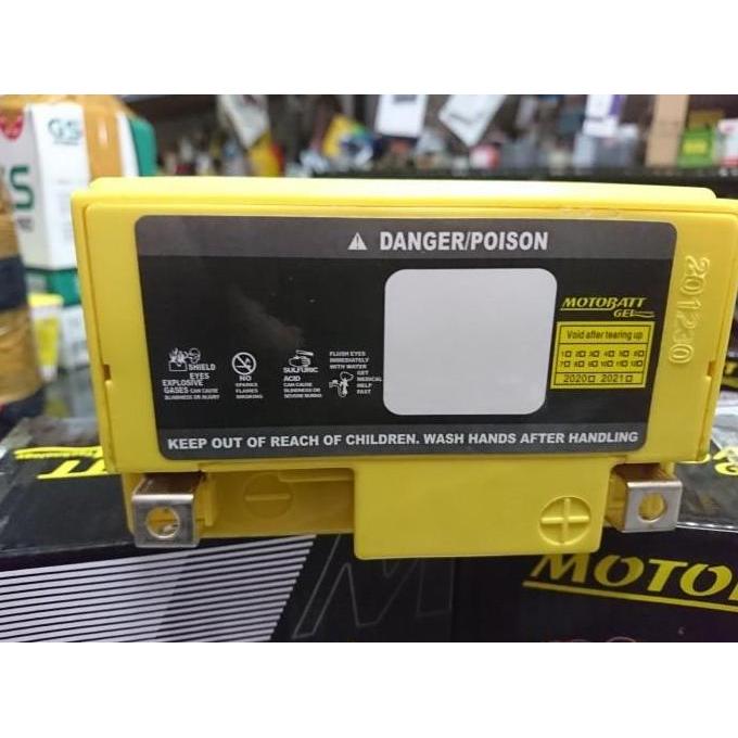 Aki Kering Gel MOTOBATT MTZ5S GTZ4V YTZ4V aki motor BEAT KARBU Fi ESP