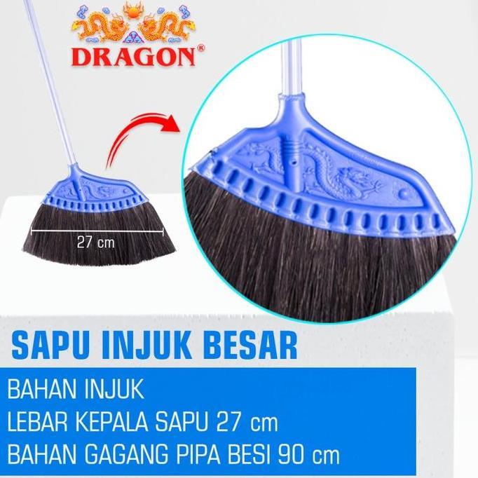 Bersih- Sapu Injuk Kipas Besar - Dragon