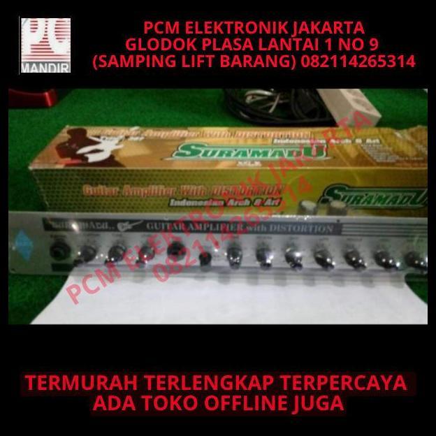 DISKON KIT GITAR GUITAR PREAMPLIFIER PRE AMPLIFIER WITH DISTORSION SURAMADU