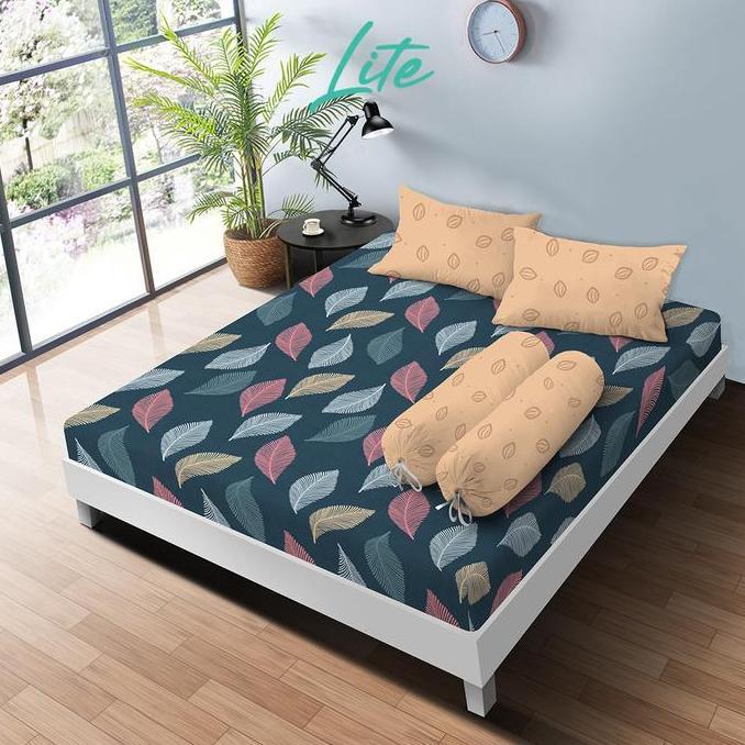 Sleep- Kintakun Sprei Set 160 X 200 / 180 X 200 Renata Lite Microfiber 20 Cm